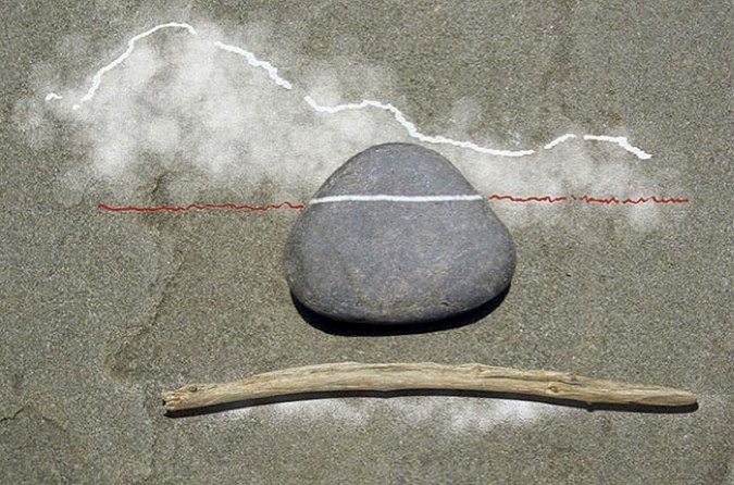Stone Twig Meditation 1, 2006